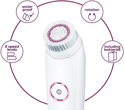 Уред за лице, Beurer FC 45 Facial brush,1 attachments, 2 speeds,water-resistant,Lithium-ion battery,For daily use - image 6