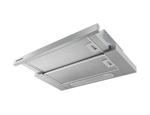 Аспиратор, Samsung NK24M1030IS/UR, Wall Mount Telescopic Cooker Hood, Built-in, 60cm, Engine 1, 3 Gears of Extract, Noise Value 71 dBA, Energy Efficiency Class: C, Type of controls - Push button - image 5