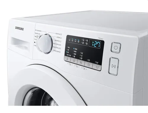 Пералня, Samsung WW70T4020EE/LE, Washing machine 7kg, 1200 rpm, Energy Efficiency D, Digital Inverter Technology, Spin Efficiency B, Hygiene Steam, White - image 8
