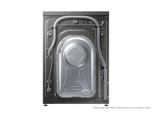 Пералня, Samsung WW70TA026AX/LE, Washing Machine,  7kg, 1200 rpm,  Energy Efficiency B, Eco Bubble, Hygiene Steam, Spin Efficiency B,  Stainless steel, Black door - image 5