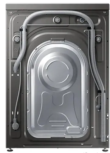 Пералня със сушилня, Samsung WD80T4046CX/LE, Washing Machine/Dryer, 8/5kg, 1400rpm, Energy Efficiency C/E, Spin Efficiency B, LED Display, Eco Bubble, Bubble Soak, Air Wash, Hygiene Steam, Stainless steel, Black door - image 3