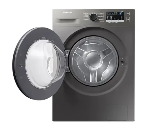 Пералня със сушилня, Samsung WD80T4046CX/LE, Washing Machine/Dryer, 8/5kg, 1400rpm, Energy Efficiency C/E, Spin Efficiency B, LED Display, Eco Bubble, Bubble Soak, Air Wash, Hygiene Steam, Stainless steel, Black door - image 5