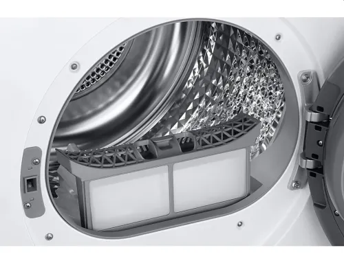 Сушилня, Samsung DV80TA020TT/LE, Tumble Dryer with Heat Pump technology, 8kg, A++, Wrinkle prevention, Quick Dry 35 ',LED, Diamond drum, White - image 5
