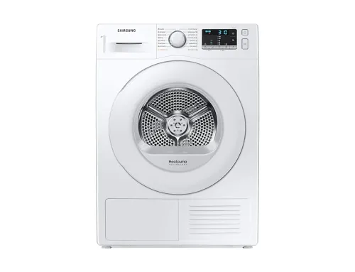 Сушилня, Samsung DV80TA020TT/LE, Tumble Dryer with Heat Pump technology, 8kg, A++, Wrinkle prevention, Quick Dry 35 ',LED, Diamond drum, White