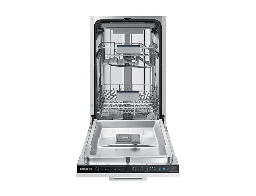 Съдомиялна машина, Samsung DW50R4050BB/EO, Built-in Dishwasher, 45cm, Capacity 10 p/s, Energy Efficiency F, Programs 6,  Cutlery drawer, LED Display, Water Consumption Per Cicle 9.9 L, Noise Level 46 dBA - image 2