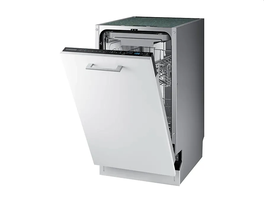 Съдомиялна машина, Samsung DW50R4050BB/EO, Built-in Dishwasher, 45cm, Capacity 10 p/s, Energy Efficiency F, Programs 6,  Cutlery drawer, LED Display, Water Consumption Per Cicle 9.9 L, Noise Level 46 dBA - image 5