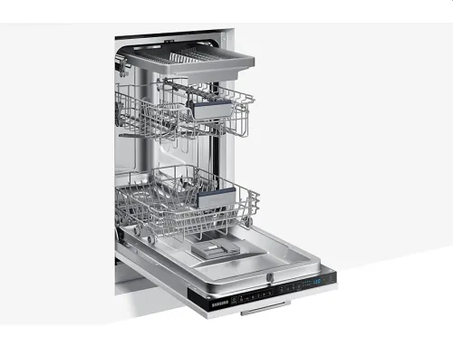 Съдомиялна машина, Samsung DW50R4050BB/EO, Built-in Dishwasher, 45cm, Capacity 10 p/s, Energy Efficiency F, Programs 6,  Cutlery drawer, LED Display, Water Consumption Per Cicle 9.9 L, Noise Level 46 dBA - image 6