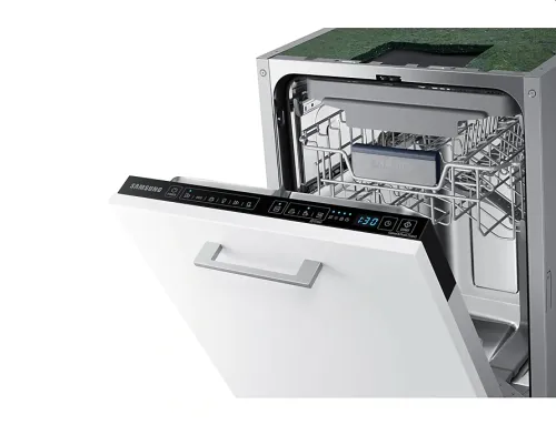 Съдомиялна машина, Samsung DW50R4050BB/EO, Built-in Dishwasher, 45cm, Capacity 10 p/s, Energy Efficiency F, Programs 6,  Cutlery drawer, LED Display, Water Consumption Per Cicle 9.9 L, Noise Level 46 dBA - image 7