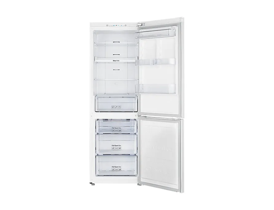 Хладилник, Samsung RB31HSR2DWW, Refrigerator, Fridge Freezer, 339 L, No Frost, Energy Efficiency F, Multi Flow, All-Around Cooling, White - image 1