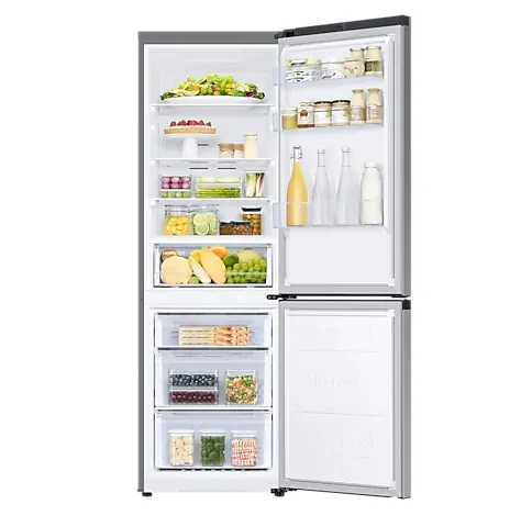 Хладилник, Samsung RB34T670ESA/EF, Refrigerator with SpaceMax Technology, Fridge Freezer, Total 344l, refrigerator 230l, freezer 114l, Energy Efficiency E, All-Around Cooling, No frost, 35dB, 185/59.5/65.8, Metal graphite - image 6