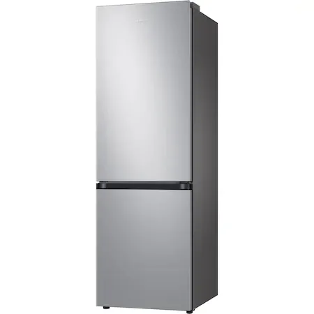 Хладилник, Samsung RB34T600ESA/EF, Refrigerator with SpaceMax Technology, Fridge Freezer, Total 344l, refrigerator 230l, freezer 114l, Energy Efficiency E, All-Around Cooling, No frost, 35dB, 186/59.5/65.8, Metal graphite - image 1
