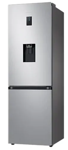 Хладилник, Samsung RB34T652ESA/EF, Refrigerator with SpaceMax Technology, Fridge Freezer, Total 341l, refrigerator 227l, freezer 114l, Energy Efficiency E, All-Around Cooling, No frost, Display, Water dispenser, 35dB, 186/59.5/65.8,  Metal graphite - image 1