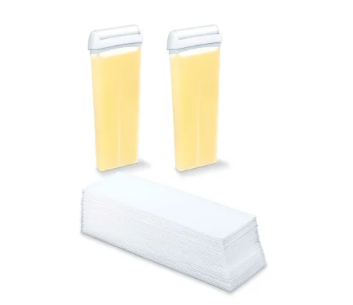 Аксесоар, Beurer HL 40 Spare set: 2 x beeswax cartridges, 50 fabric strips