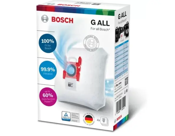 Accesoriu, Bosch BBZ41FGALL, Set de saci de filtru