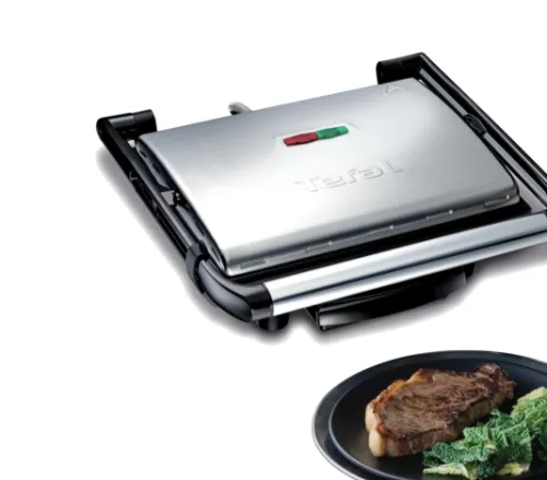 Барбекю, Tefal GC241D38, Inicio Grill , 2000W, Detachable juice tray, multifunction grill, panini function, non-sticking coating, control indicator - image 2