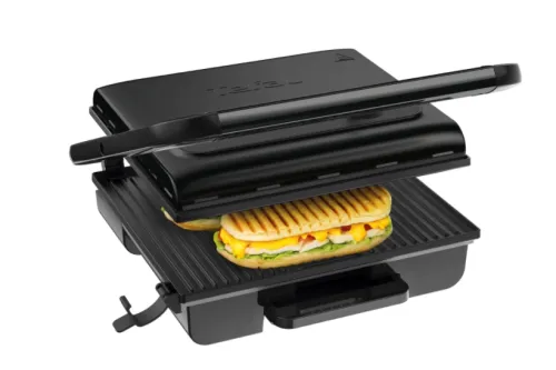 Барбекю, Tefal GC242832, Electric Inicio Grill , 2000 W, Thermostat 3 levels, Non-stick coating, Inox / Black - image 3