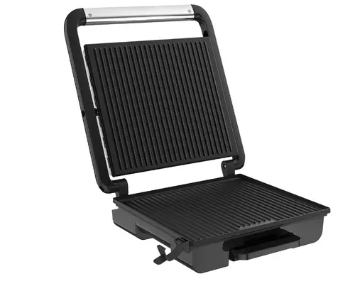 Барбекю, Tefal GC242D38,Electric Inicio Grill , 2000 W, Thermostat 3 levels, Non-stick coating, Inox / Black - image 2