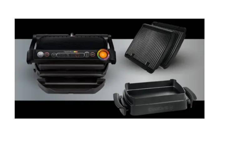 Grătar, Tefal GC714834, Optigrill+ Black Snacking, suprafață de gătit 600cm2, tavă snacking, senzor automat de gătit, 6 programe automate - image 4
