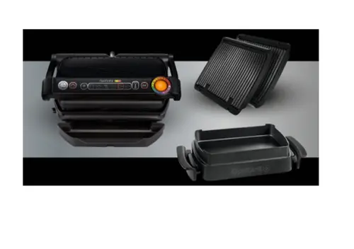 Ψησταριά, Tefal GC714834, Optigrill+ Black Snacking, επιφάνεια μαγειρέματος 600cm2, δίσκος snacking, αυτόματος αισθητήρας μαγειρέματος, 6 αυτόματα - 5