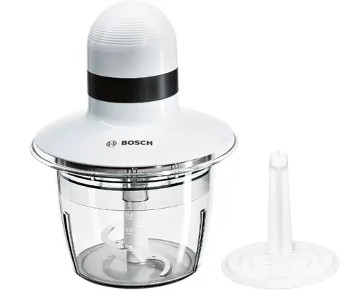 Μπλέντερ, Bosch MMR08A1, Πολυκόπτης, 400 W, Λευκό - 1