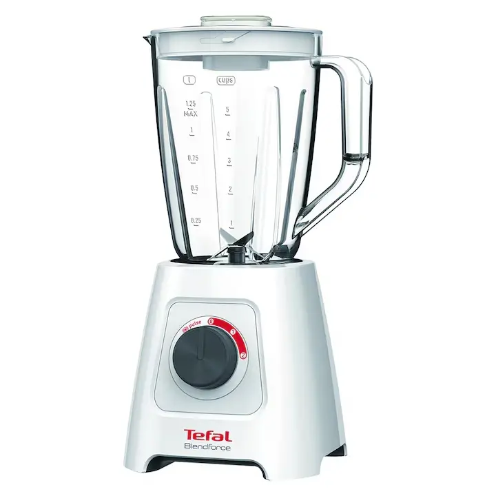 Блендер, Tefal BL420131 Blendforce II White Plastic Bowl (4 blades), 600W - image 4