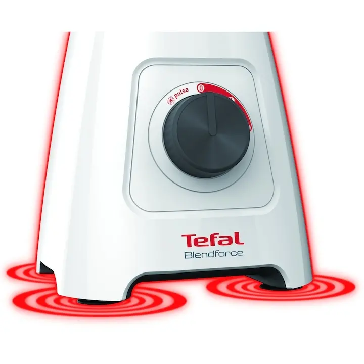 Блендер, Tefal BL420131 Blendforce II White Plastic Bowl (4 blades), 600W - image 5