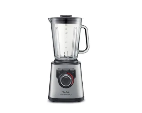 Блендер, Tefal BL811D38, Mastermix Premium Blender, 1200 W, Thermo jug of impact glass, Total capacity: 2l, Speed control button, 6 removable blades, 3 programs, stainless steel