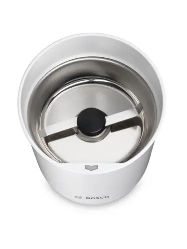 Râșniță de cafea, Bosch TSM6A011W, Râșniță de cafea, 180W, până la 75g boabe de cafea, Alb - 7