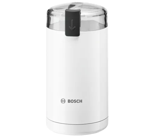Кафемелачка, Bosch TSM6A011W, Coffee grinder, 180W, up to 75g coffee beans, White
