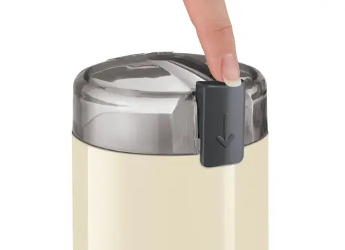 Μύλος καφέ, Bosch TSM6A017C, Μύλος καφέ, 180W, έως 75g κόκκους καφέ, Κρεμ - 6