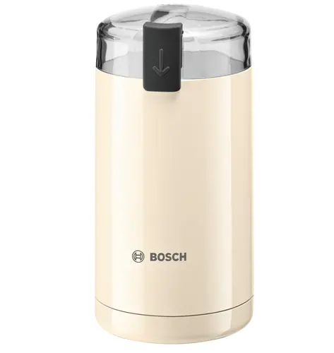 Râșniță de cafea, Bosch TSM6A017C, Râșniță de cafea, 180W, până la 75g boabe de cafea, Crem - 1