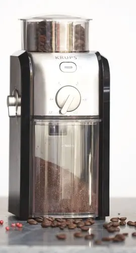 Râșniță de cafea, Krups GVX242, Coffee Grinder Pro Edition negru/crom - 2