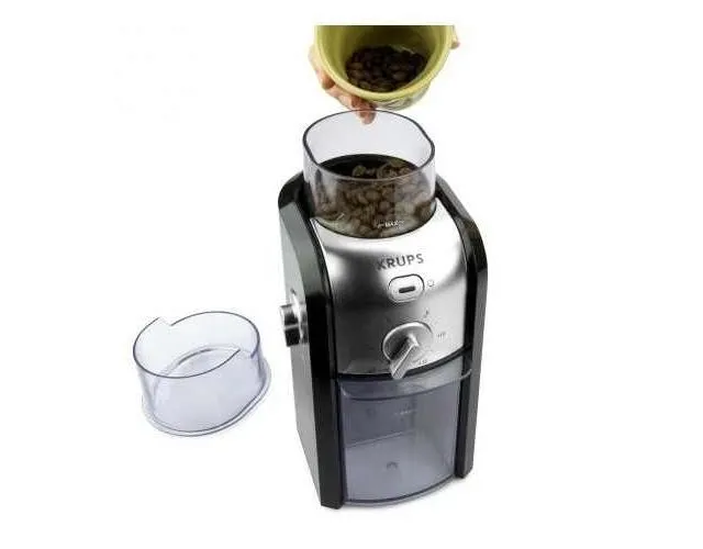 Кафемелачка, Krups GVX242, Coffee Grinder Pro Edition black/chrome - image 5