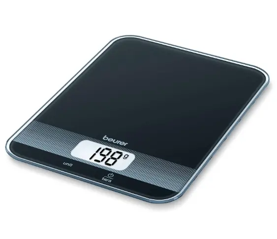 Ζυγαριά, Beurer KS 19 black κουζίνας· 5 kg / 1 g