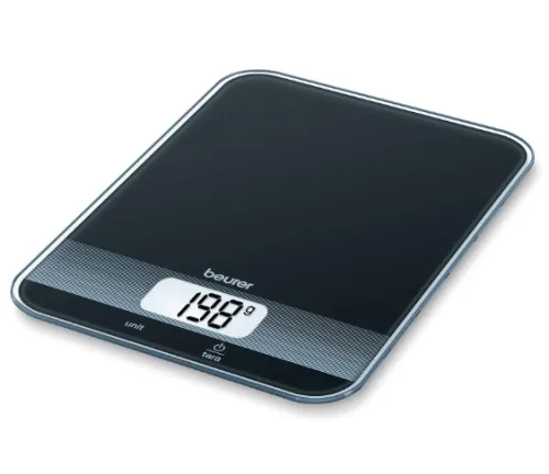 Везна, Beurer KS 19 black kitchen scale; 5 kg / 1 g