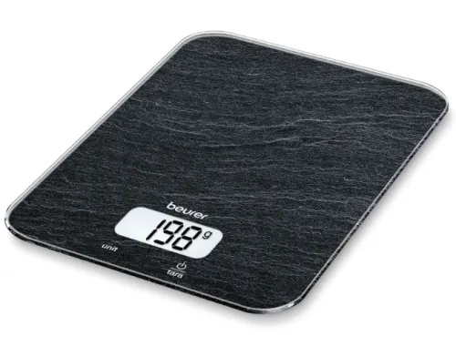 Везна, Beurer KS 19 slate kitchen scale; 5 kg / 1 g