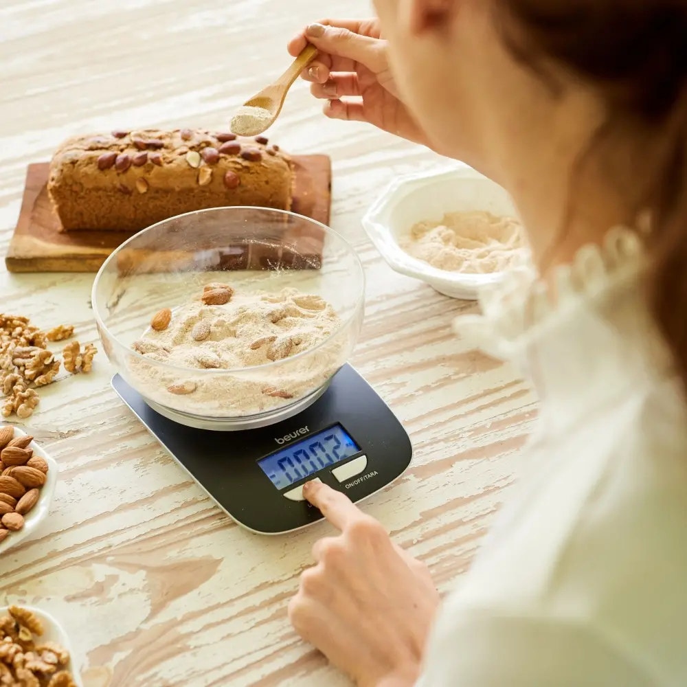 Cântar, Beurer KS 25 de bucătărie; Bol cu capacitate de 1,2 litri; 3 kg / 1 g - image 4