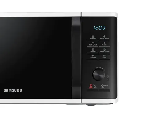 Микровълнова печка, Samsung MS23K3515AW/OL, Microwave, 23l, 800W, LED Display, White - image 7