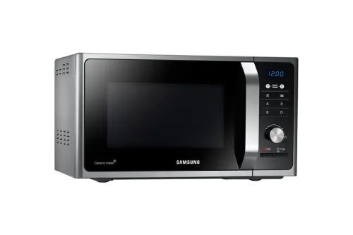 Микровълнова печка, Samsung MS23F301TAS, Microwave, 23l, 800W, LED Display, Black/Silver - image 2