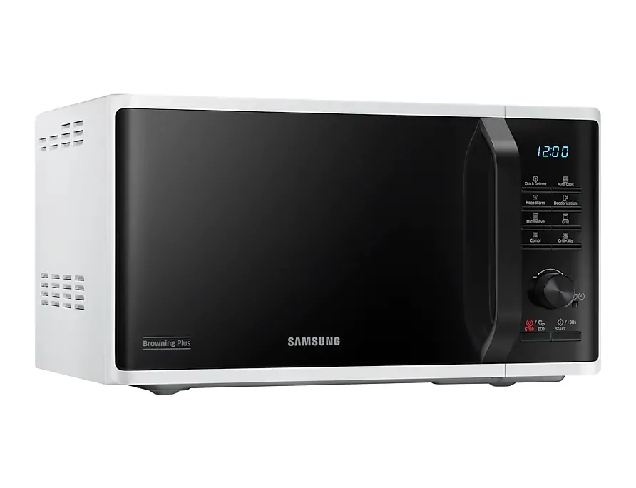 Микровълнова печка, Samsung MG23K3515AW/OL, Microwave, 23l, Grill, 800W, LED Display, White - image 3
