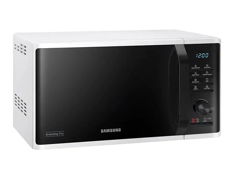Микровълнова печка, Samsung MG23K3515AW/OL, Microwave, 23l, Grill, 800W, LED Display, White - image 6