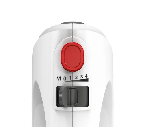 Миксер, Bosch MFQ2600G, Hand mixer, 375 W, Stand with automatic rotating bowl, 4 speed settings, additional pulse/turbo setting, white - image 5