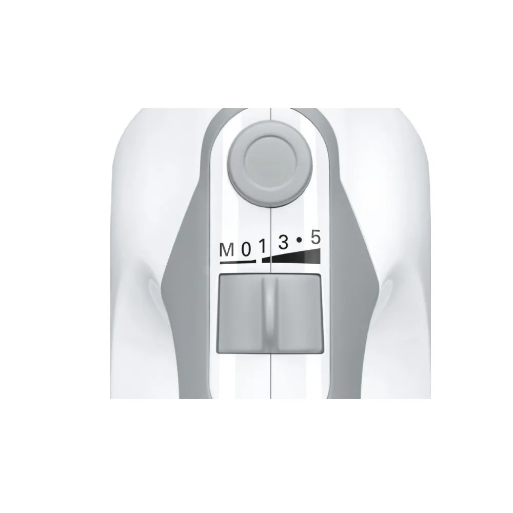 Миксер, Bosch MFQ36440, Hand mixer, ErgoMixx, 450 W, Included blender & transparent jug, White - image 5