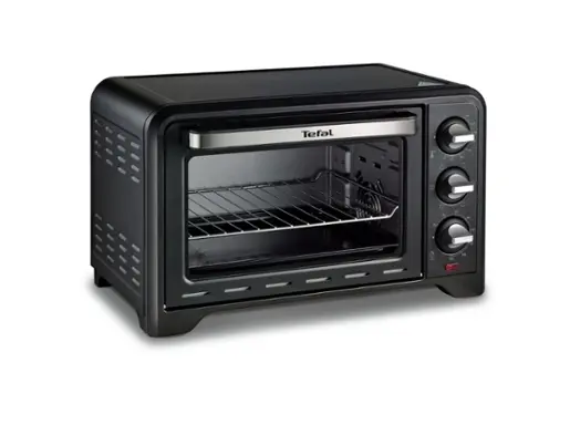 Фурна, Tefal OF444834 , Optimo 19L, Compact convection oven for daily use, 1380 W, power of the grill: 740 W, capacity 19l, thermostat, max temperature: 240 ° C, 6 cooking modes, black - image 4