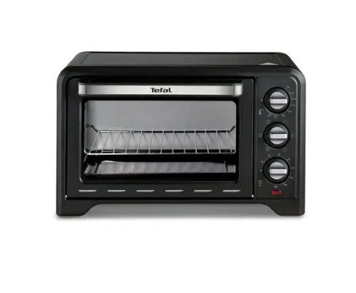 Фурна, Tefal OF444834 , Optimo 19L, Compact convection oven for daily use, 1380 W, power of the grill: 740 W, capacity 19l, thermostat, max temperature: 240 ° C, 6 cooking modes, black