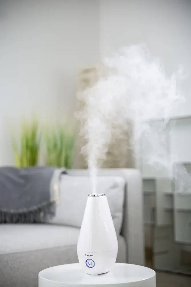Umidificator de aer, Beurer LB 37 umidificator de aer alb; tehnologie de umidificare cu ultrasunete; 15 tampoane aromatice; perie de curățare - image 7