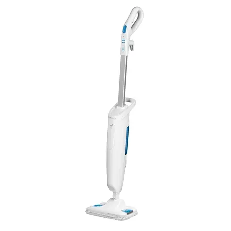 Aparat de curățat cu abur, Rowenta RY6537WI, STEAM POWER, 1200 W, timp de încălzire 30 sec., capacitate rezervor de apă: 0.6 L, alb/albastru