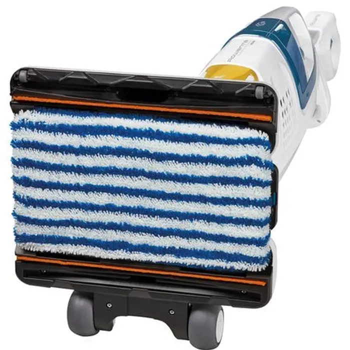 Парочистачка, Rowenta RY8561WH, CLEAN & STEAM ALL FLOORS, cyclonic technology, 1700 W, up to 30 min. staem running time, 30 sec.heating time, Dual Clean & Steam suction head, dust container/bag 0.5 L, water tank 0.4 L, additional cleaning accessories; White, Dark Blue - image 3