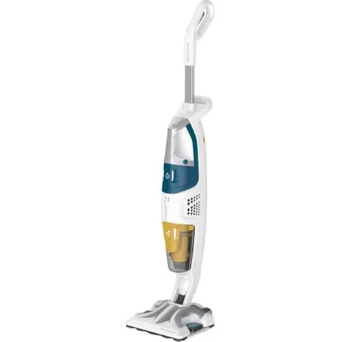 Парочистачка, Rowenta RY8561WH, CLEAN & STEAM ALL FLOORS, cyclonic technology, 1700 W, up to 30 min. staem running time, 30 sec.heating time, Dual Clean & Steam suction head, dust container/bag 0.5 L, water tank 0.4 L, additional cleaning accessories; White, Dark Blue