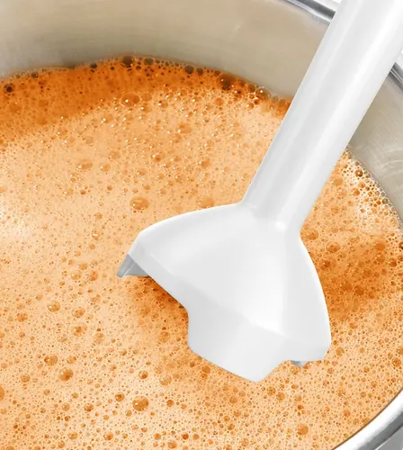 Μπλέντερ χειρός, Bosch MSM14000, Blender, CleverMixx, 400 W, λευκό, βαθύ κόκκινο - 4